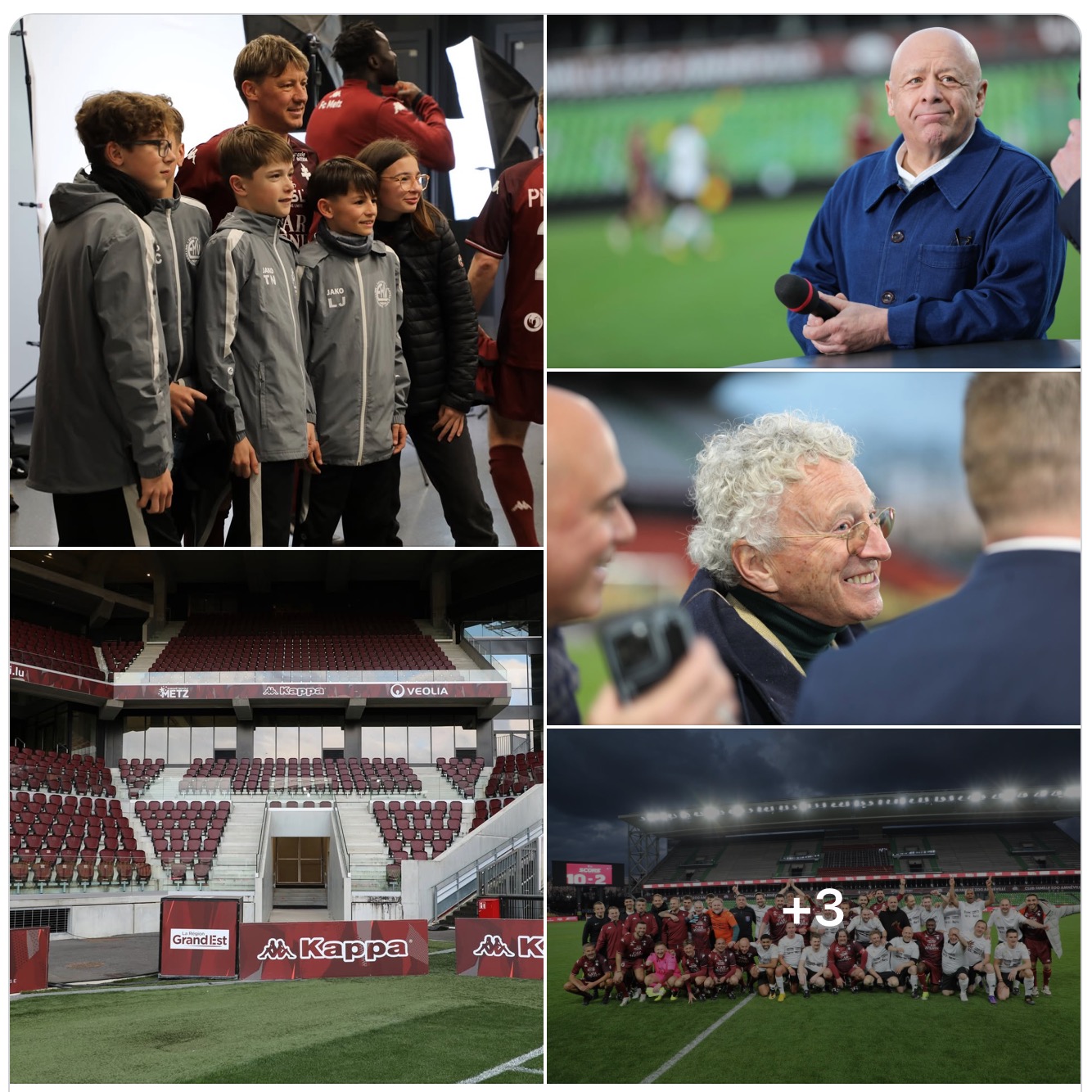 Douglass Production Shooting photos des Légendes du FC METZ vs Meilleurs Chefs de France... Saint-Symphorien.
Avec Collecsport et yo!com!go